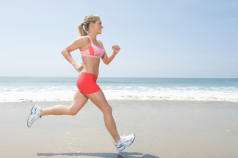 Hardlopen vrouw