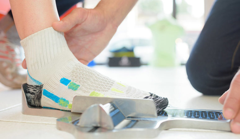 Compressiekousen maatvoering