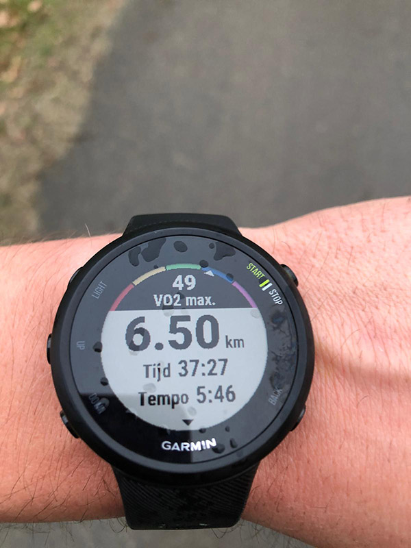 forerunner 45 vo2max