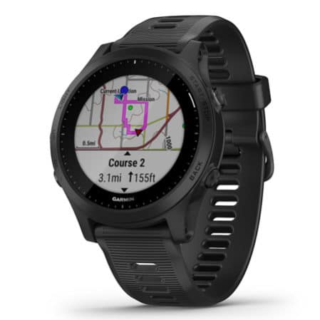Garmin Forerunner 945 route