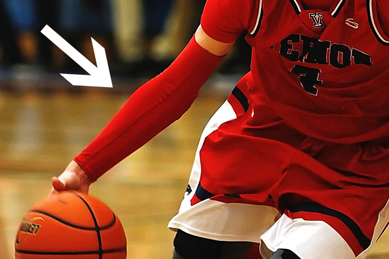 Armstukken basketbal