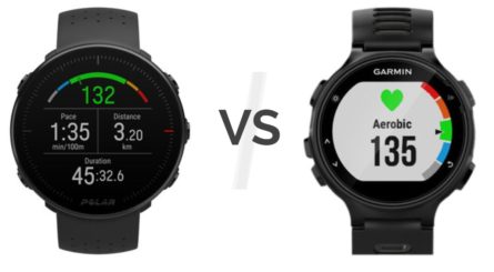 Polar Vantage M VS Garmin Forerunner 735XT
