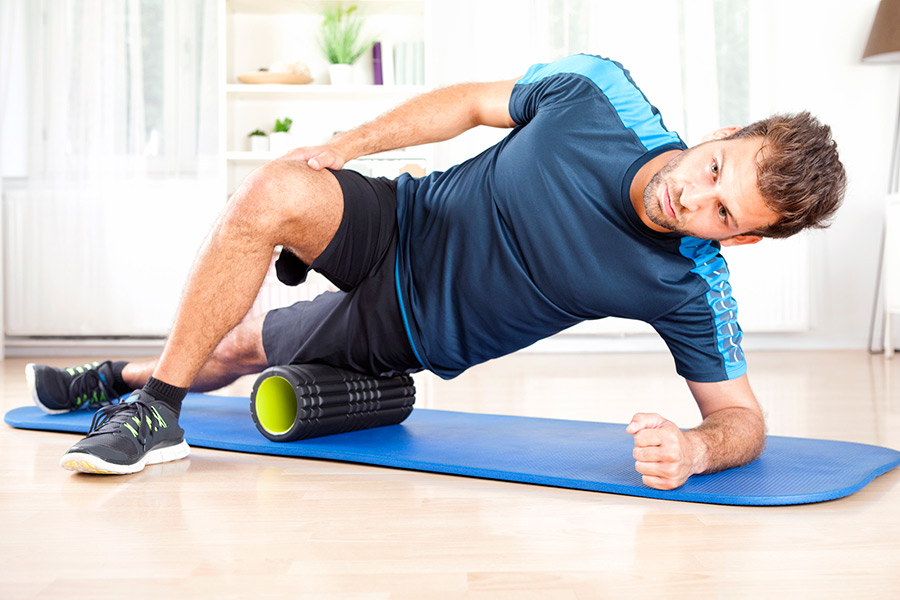Tip 2: Rol je spieren los met een roller