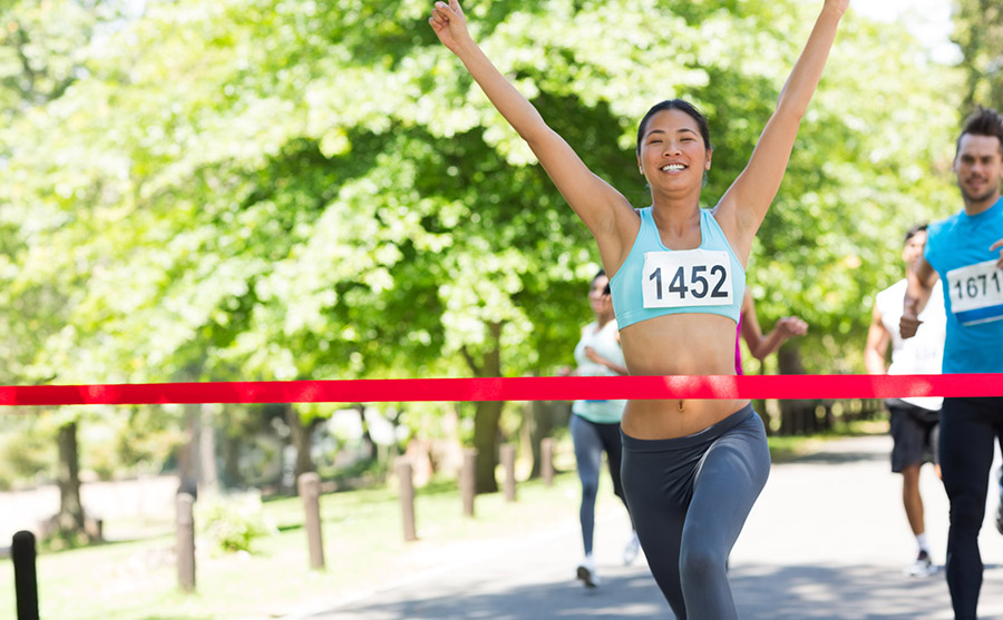 Tip 15: Loop over de finishlijn in stijl