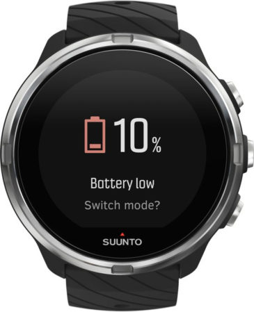 Suunto 9 bespaarmodus