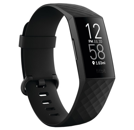 fitbit charge 4 schuin