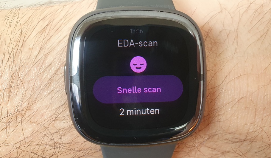 Fitbit Sense 2 EDA scan