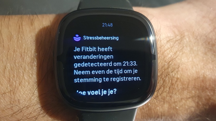 Fitbit Sense 2 stressbeheersing