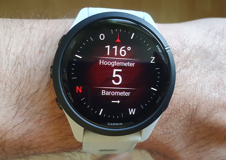 Forerunner 265 ABC widget