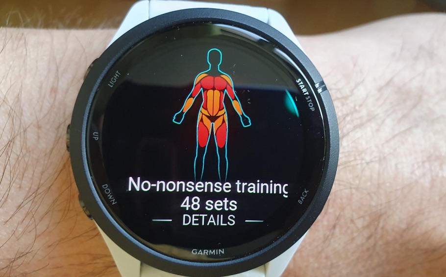 Forerunner 265 muscle heat map 2