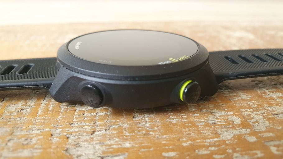 Forerunner 55 knoppen