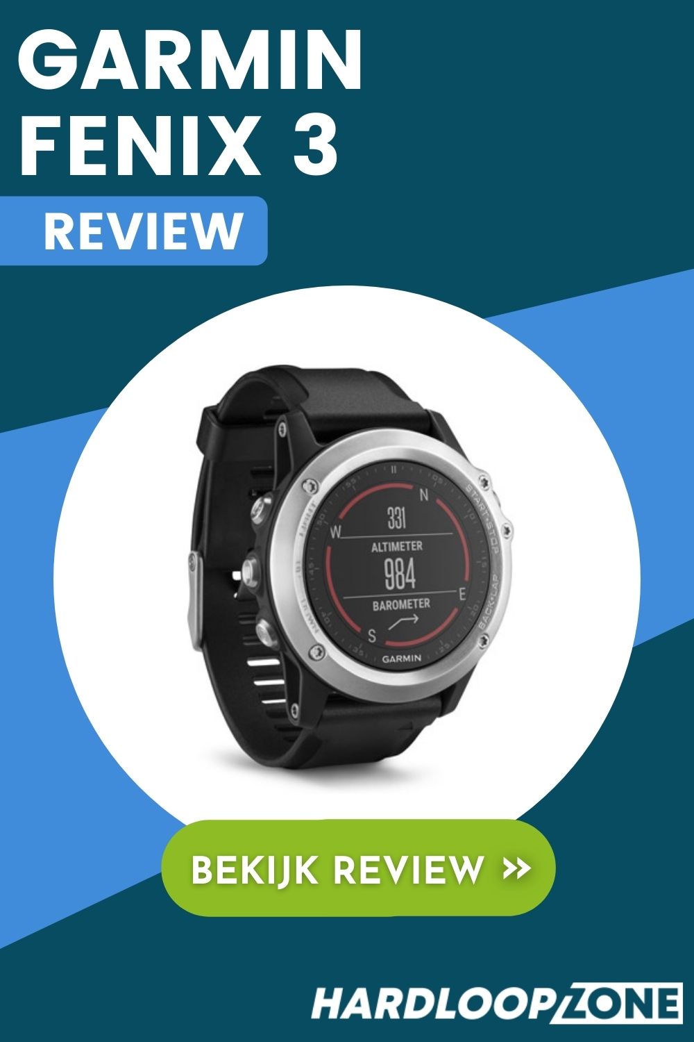 Garmin Fenix 3 review Sporthorloge Hardloopzone