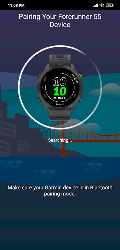 Garmin-Forerunner-55-pairing-0017