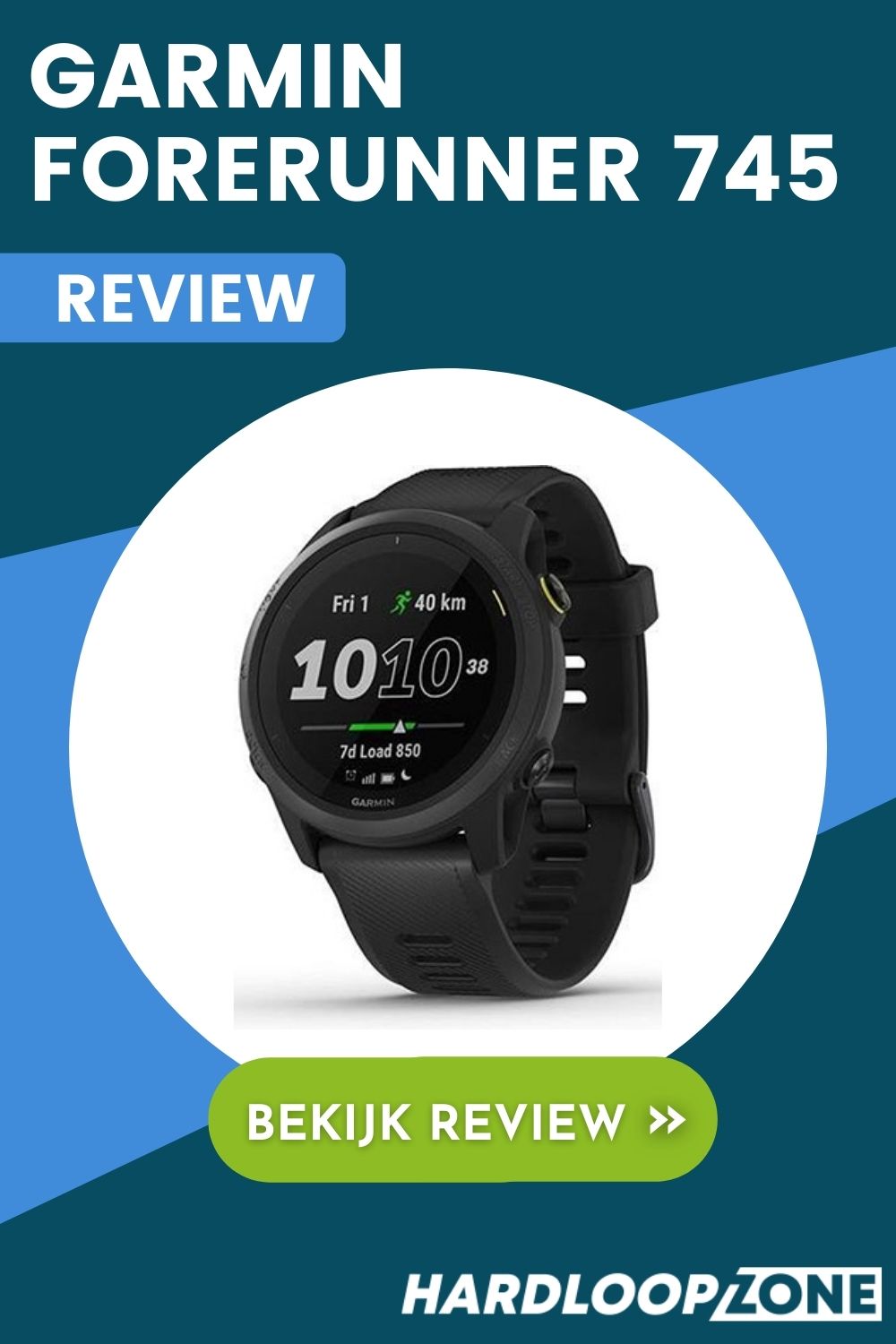 Garmin Forerunner 745 Review Sporthorloge Hardloopzone