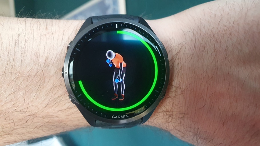 Garmin Forerunner 965 workoutanimatie 3