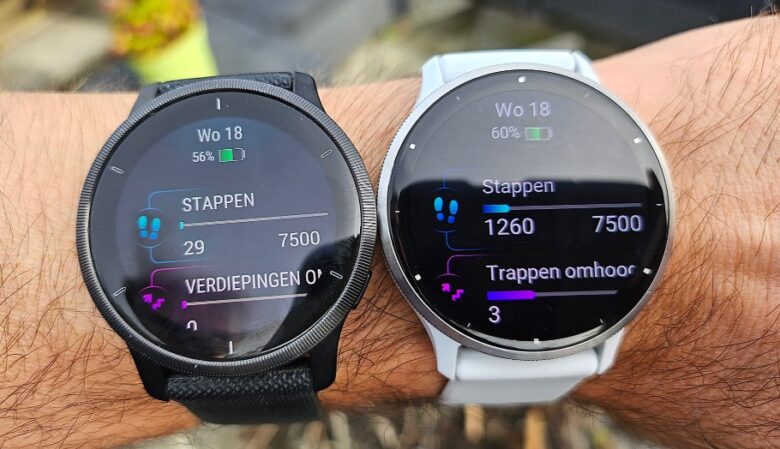 Garmin Venu 3 + Venu 2 widget glances