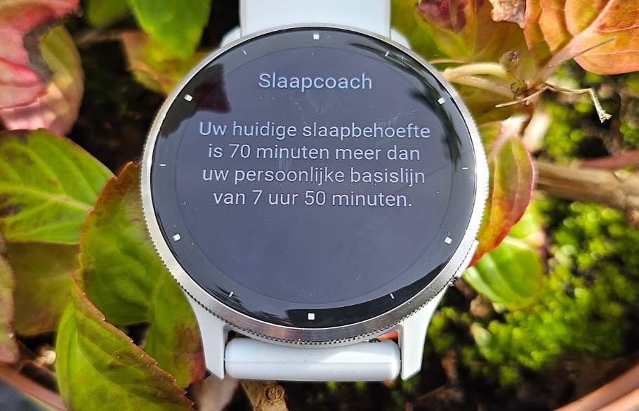 Garmin Venu 3 slaapbehoefte uitleg