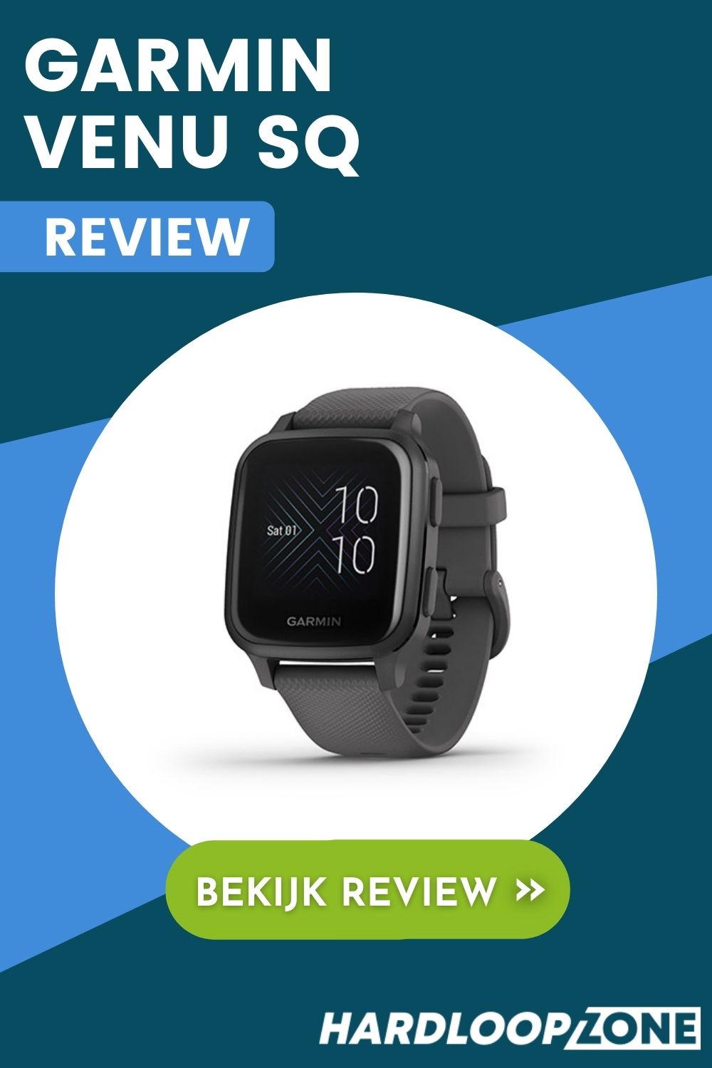 Garmin Venu SQ Review Sporthorloge Hardloopzone