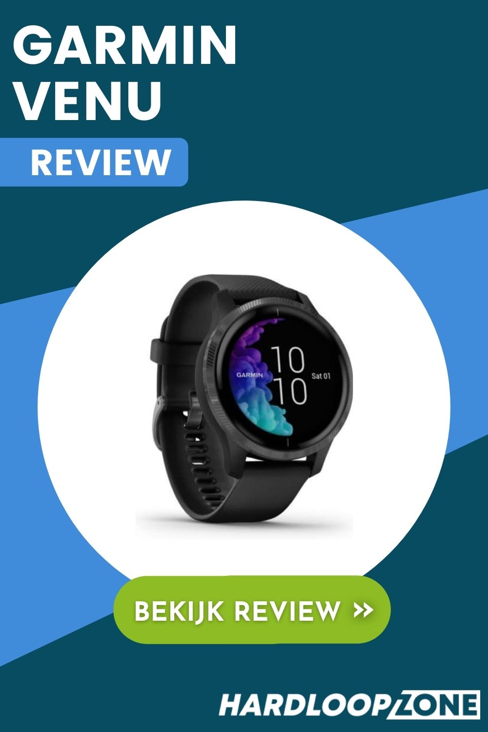 Garmin Venu review Sporthorloge Hardloopzone