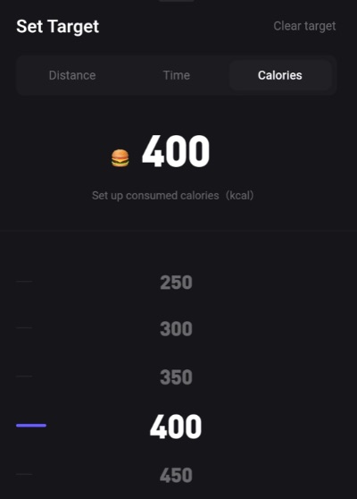 KingSmith WalkingPad R2 doel calorieverbruik