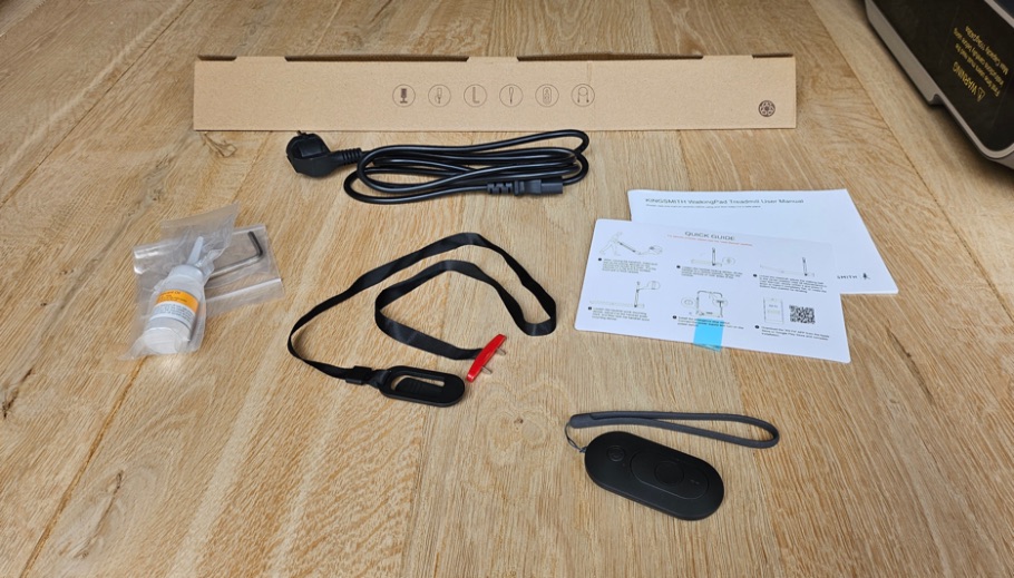 KingSmith WalkingPad R2 doos inhoud