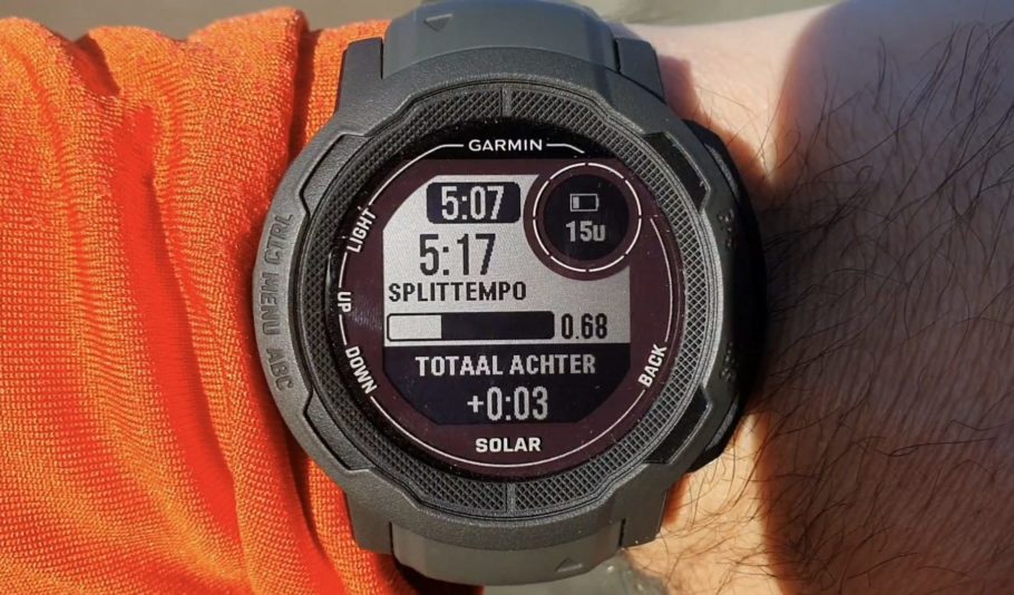 Pacepro live split Instinct 2