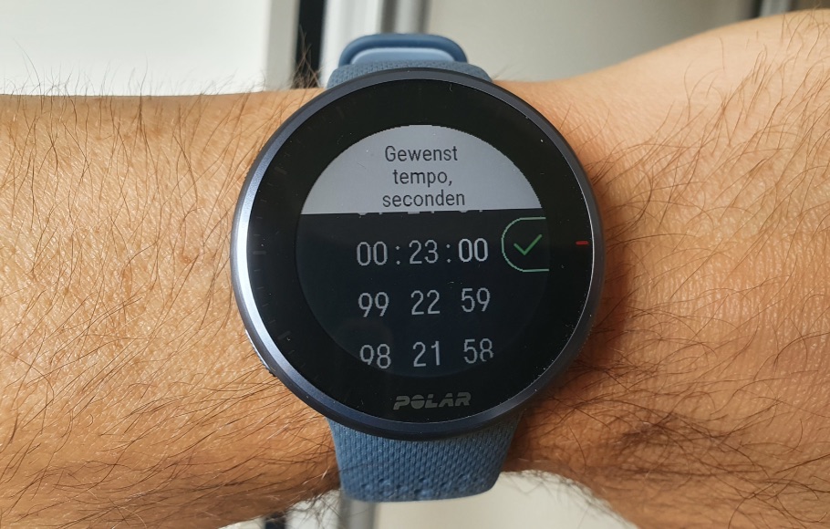 Pacer Pro Wedstrijdtempo