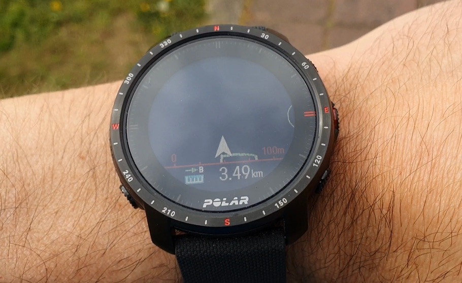 Polar Grit X Pro navigatie