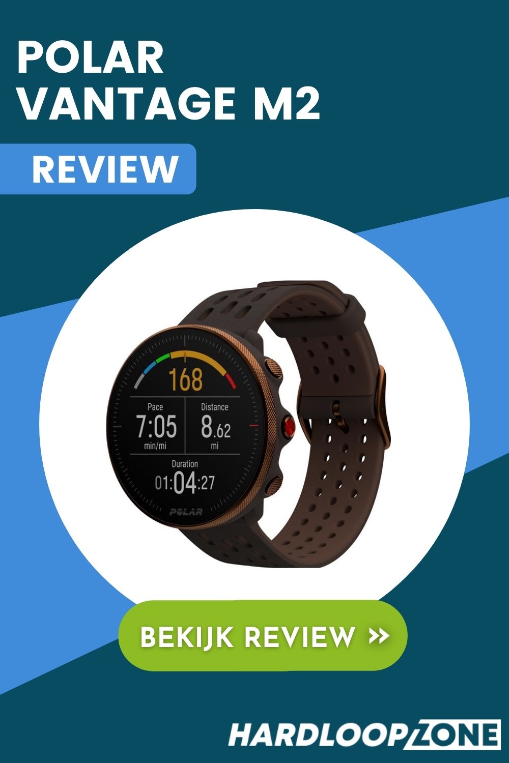 Polar Vantage M2 Review Sporthorloge Hardloopzone