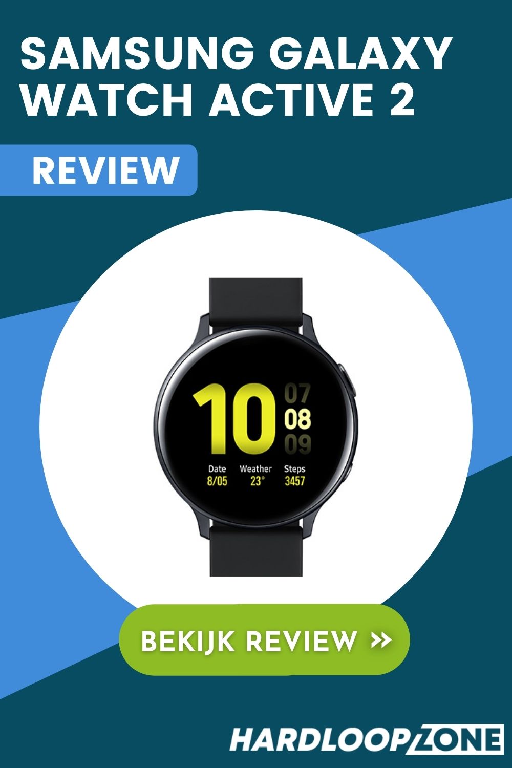 Samsung Galaxy Watch Active 2 Review Smartwatch Hardloopzone