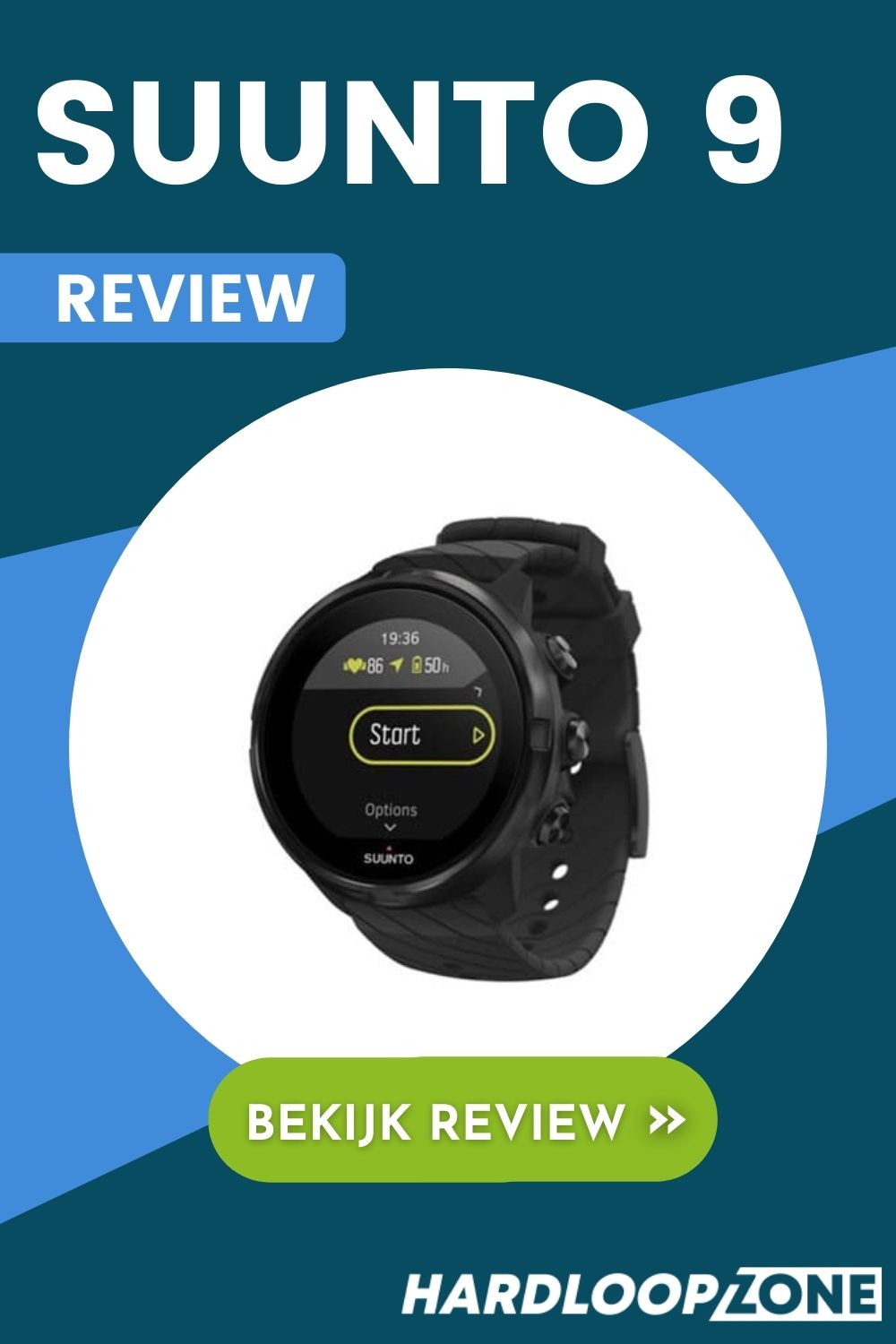 Suunto 9 Review Sporthorloge Hardloopzone