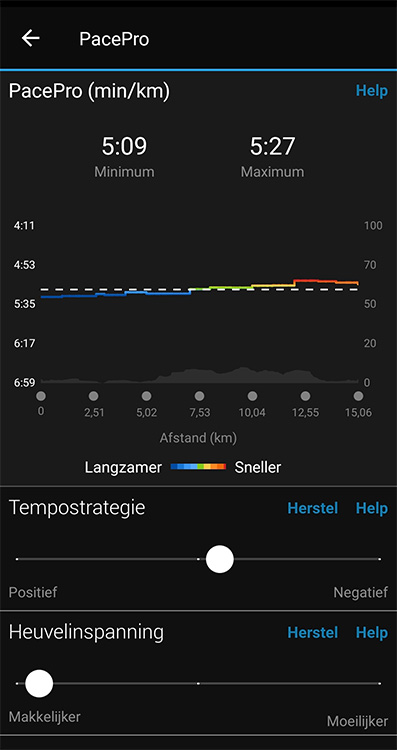Garmin Forerunner 245 PacePro App