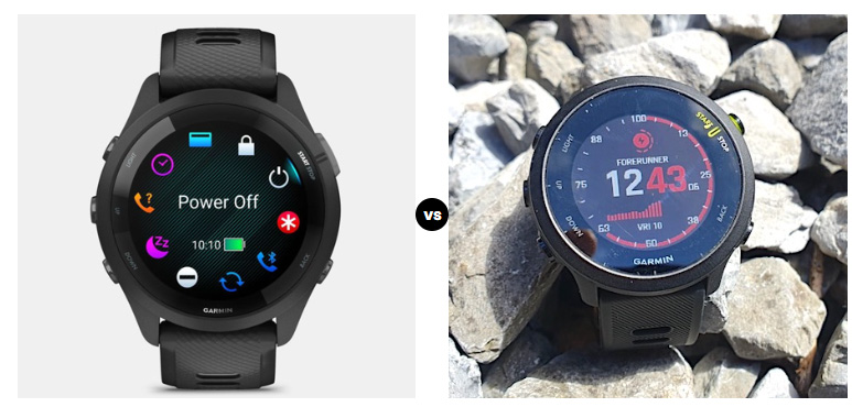 Garmin Forerunner 265 vs 55