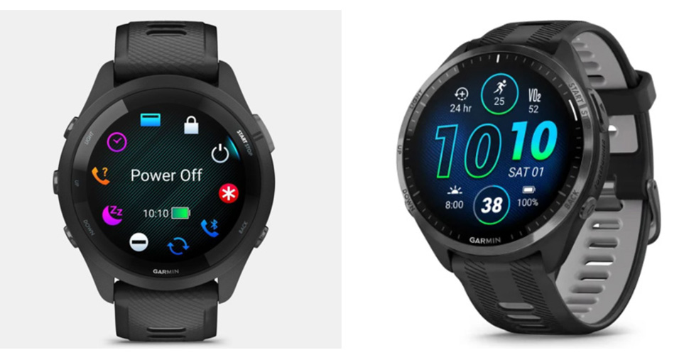 Garmin Forerunner 265 vs 965