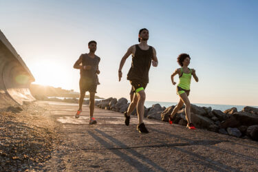 Hardlopen op strand