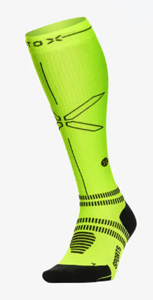 STOX hardloopsokken geel