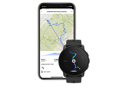 Suunto 9 Peak navigatie